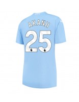 Manchester City Manuel Akanji #25 Domácí Dres pro Dámské 2023-24 Krátký Rukáv